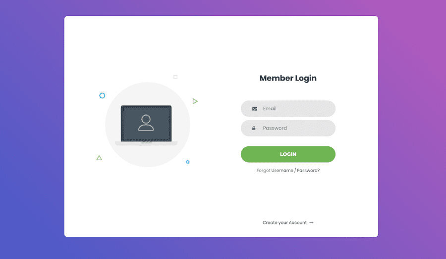 bootstrap登录页面模板(登录页面模板的制作)