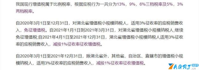 税率表2021年完整版（2021年最新税率表整理）