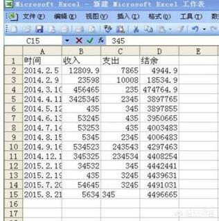 家庭开支记账表怎么做,如何在电脑上制作做帐表格？