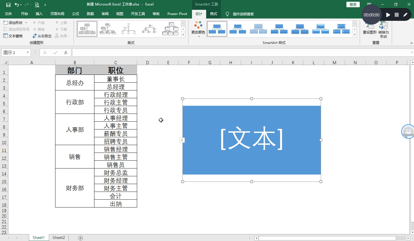 做组织架构图用什么软件比较好(组织架构图在excel制作方法)