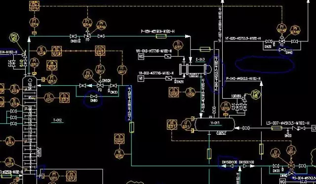 化工pid图符号大全含义，pid工艺流程图符号对照表
