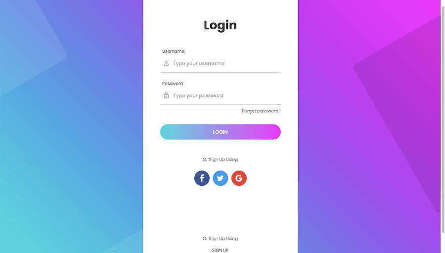bootstrap登录页面模板(登录页面模板的制作)