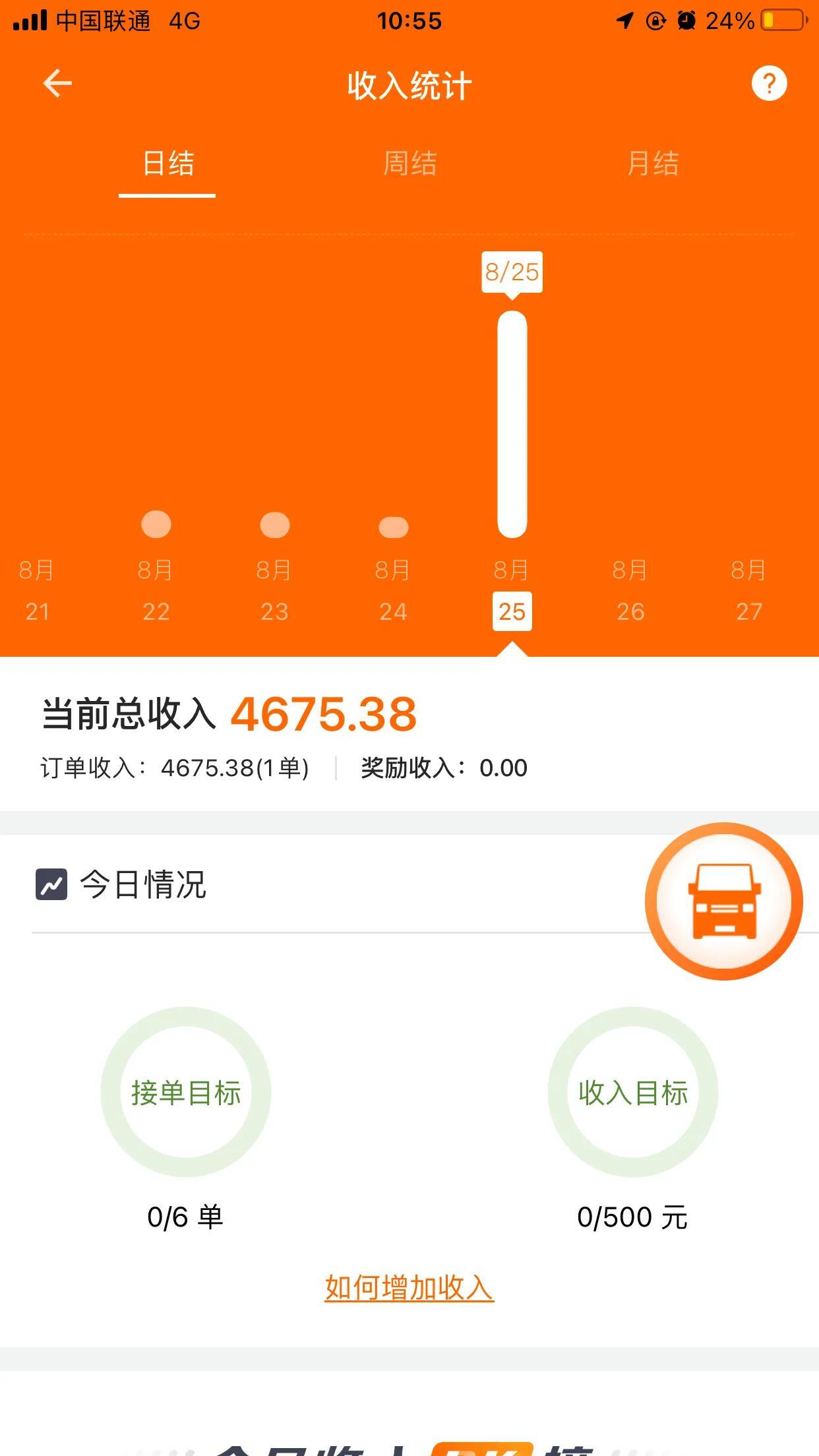 货拉拉中型面包车一般月入多少钱