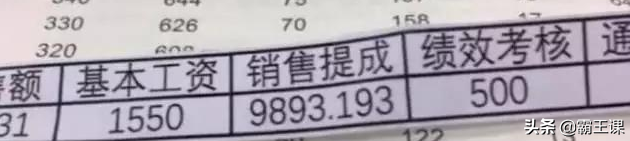 月入十几万的业务员