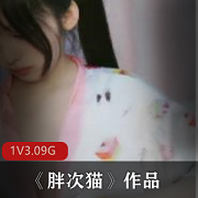 虎牙主播《胖次猫》大白兔泳装资源