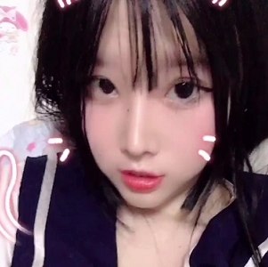 网红浮力姬《仙萝》白丝学生制服