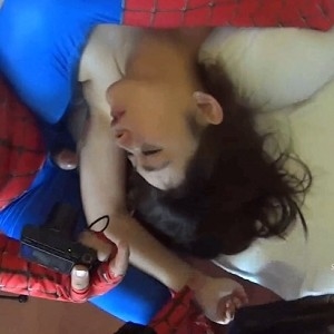 空姐《Kiki》Cosplay蜘蛛侠约会