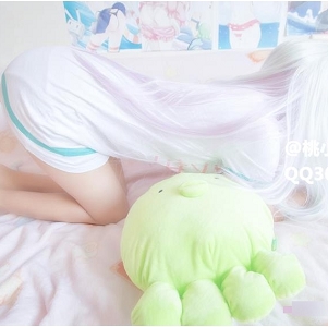 pr社娇小美少女（桃小沫沫酱）cos艾罗芒埃老师，软萌可人