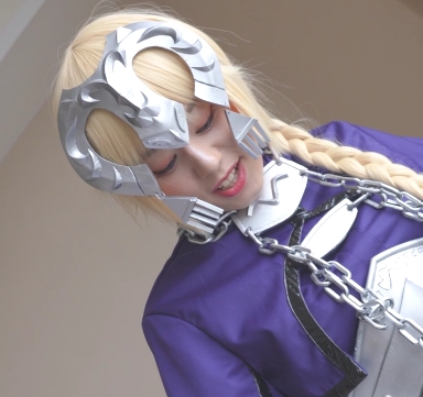 FGO贞德cosplay服装套装，10件套+1件配件，尺码96，颜色为白色和灰色，支持百度云资源下载，附带自链