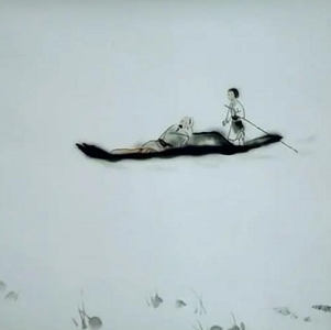 《山水情》：水墨动画经典，老琴师与渔家少年的师生之情，第一部水墨作品，艺术绝唱视频大小/数量