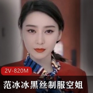 范冰冰黑丝空姐AI换脸资源2V820M高级脸作品