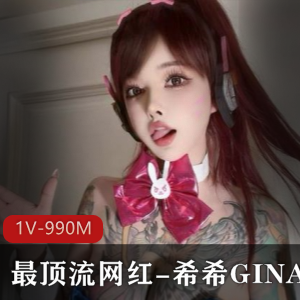 TS网红希希GINA,高科技女神,视频资源1V,990M