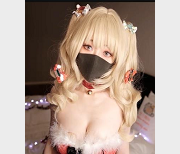 柚子猫圣诞女郎装自拍30分钟超高清视频