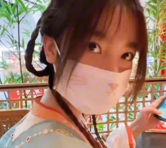 网红少女星米酱COS瑶妹作品1V,470M口红Sao颜值口罩