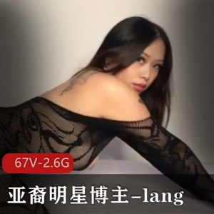 Onlyfans百万粉亚裔明星博主-lang视频集2.6G