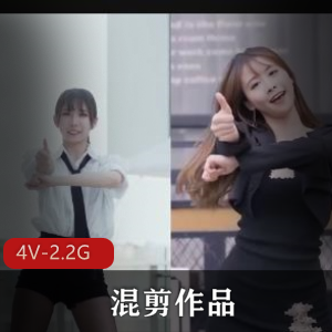 高能舞蹈混剪作品，时长1:18分，tiktok精品视频，5-6分，抖N舞韩国风，12分，B站PMV剪辑精品，2.2G资源