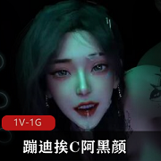 VAM蹦迪1V-1G视频,时长7分钟,阿黑颜衣服滑落,互动舞动