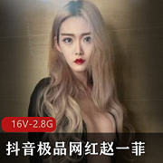 抖音网红赵一菲私密展示视频合集，总共16个视频2.8G
