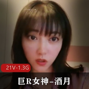 女神露脸高颜值巨R酒月21V1.3G视频图集
