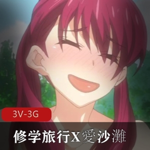 修学旅行海滩比赛1080AI解码岛国出品超火番口B多人游夹汉堡AI解码小L莉