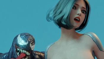 动漫大制作!女超人蒂法遭遇毒液和惊奇队长双重袭击,灭霸加入战局,细节到位,视频精彩无比!