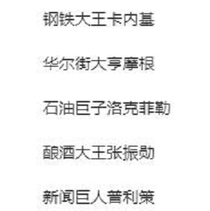 励志传记：100篇富豪的成功之路