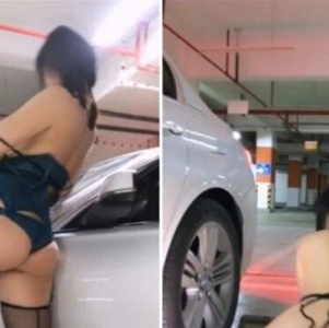 魅心小姐姐绝版合集：室外展示直播，百变女神，大车灯，经典作品