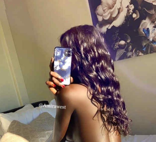 黑巧克力美人AmiraWest：高挑身材大车灯，2.5G猎奇美人视频