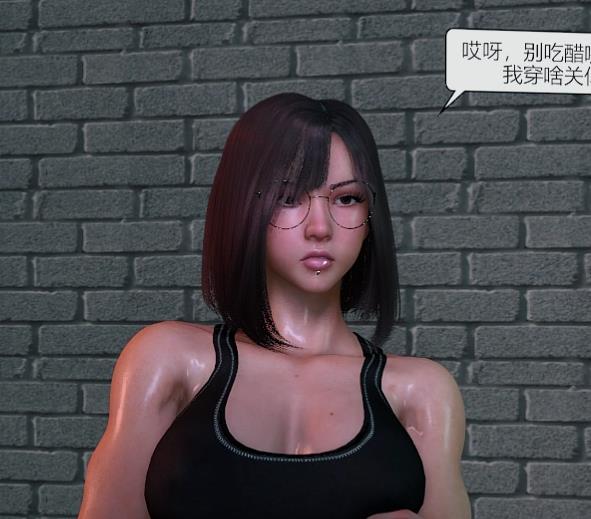 健身房管理员Fyronyx主演的瑜伽老婆3D动画，时长9分47秒，反差大爷级男主，女主灵动可爱，中文字幕下载