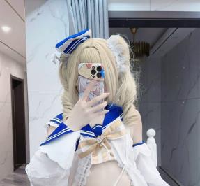 人气萌妹啵啵兔COS合集130V2.7G，户外旅游自拍