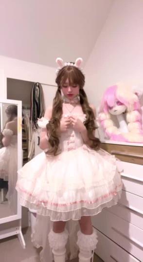 tiktok麒麟ちゃん放飞自我合集2V120M甜美嫩妹太娇嫩